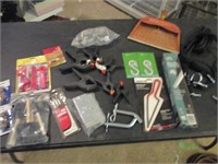 Lot of Tools with Clamps and More