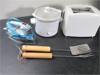 Lot of Small Appliances and BBQ Tools