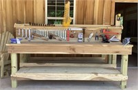Work Bench With Tools