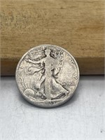 1935 Walking Liberty Half Dollar 90% Silver 10%