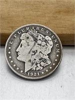 1921-S USA Morgan Silver Dollar 90% Silver 10%