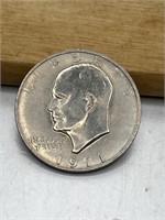 1971-D USA Eisenhower Ike Dollar 75% Copper 25%