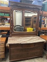 29" x 52” Large Vanity Dresser Marble Top