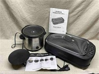 Smokeless Grill, Slow Cooker