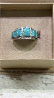 Beautiful Sterling Silver and Turquoise Ladies