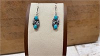 .925 Sterling Silver and Turquoise Gemstone