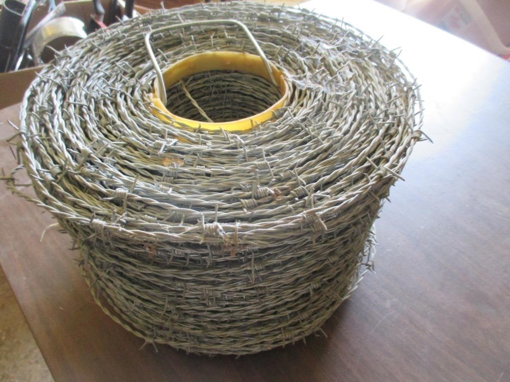 Full Roll of Barbed Wire
