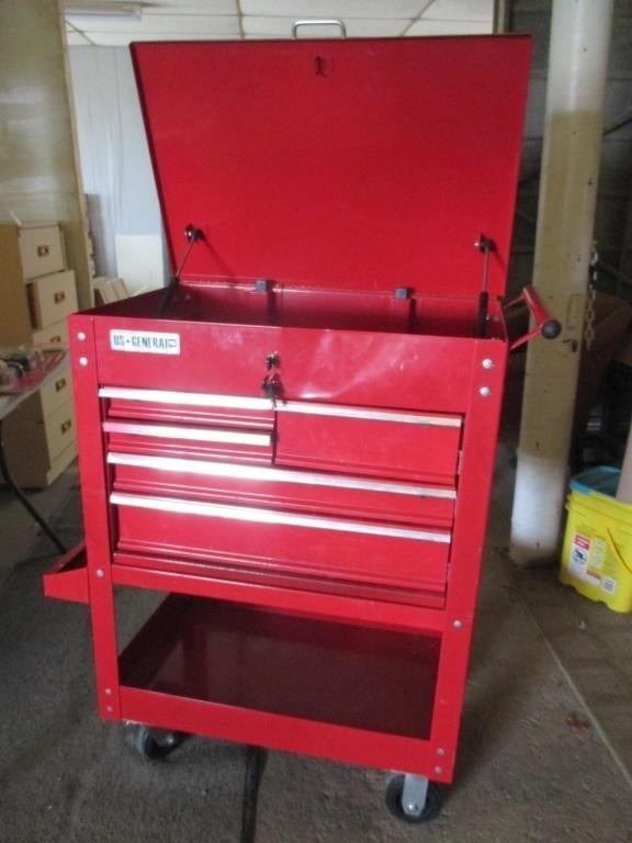 US General Pro Large Rolling Tool Box