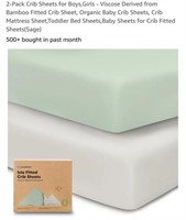 MSRP $21 2 Pack Crib Sheets