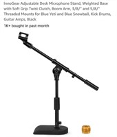 MSRP $25 Adjustable Desk Microphone Stand
