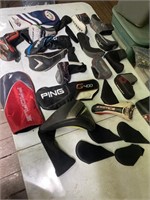 Golf club head and putter covers