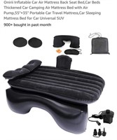 MSRP $40 Inflatable Car Air Mattress