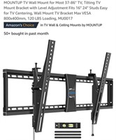 MSRP $32 Tilting TV Wall Mount