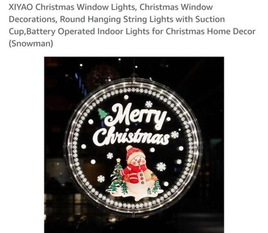 MSRP $16 Window Christmas Light