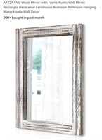 MSRP $17 Wood Mirror