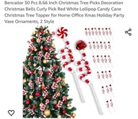 MSRP $13 30Pcs Christmas Picks