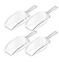MSRP $12 Set 4 Acrylic Kitchen Scoops