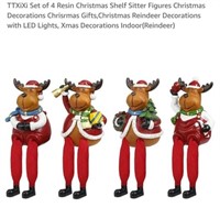MSRP $20 4 Christmas Shelf Sitters