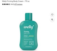 MSRP $14 Welly Body Firming Cream