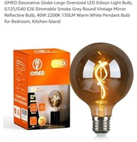 MSRP $8 Glass Edison Bulb