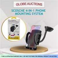 SCOSCHE 4-IN-1 PHONE MOUNTING SYSTEM