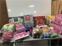 1 LOT ( 2 BOXES OF ASSORTED KIDS TOYS). ( 2)