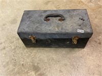 Tool Box and contents - large wrenches