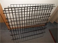 3 Metal Kennel Pieces/ Fencing