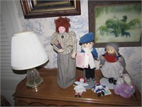 dolls & lamp