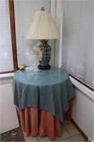 table lamp,table & cooler