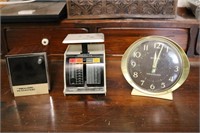alarm clock,weather radio,scales & screen