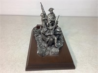 Pewter, Washington Crossing The Delaware 6in Tall