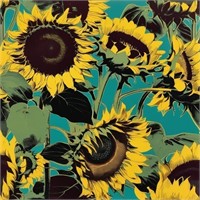 Sunflower Fusion 1 LTD EDT Signed Van Gogh LTD