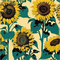 Sunflower Fusion 2 LTD EDT Signed Van Gogh LTD