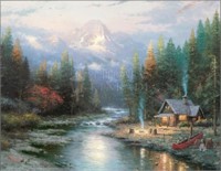 End Of The Perfect Day II By Thomas Kinkade