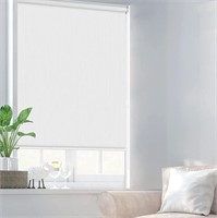 TE6580  LUCKUP Roller Shades 35 x 72 White