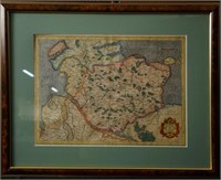 1613 Map of Holsatia Ducatus - G. Mercator