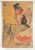 1891 Rambler Bicycles Advertising Poster
