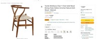 B9241 Wishbone Chair solid wood Walnut