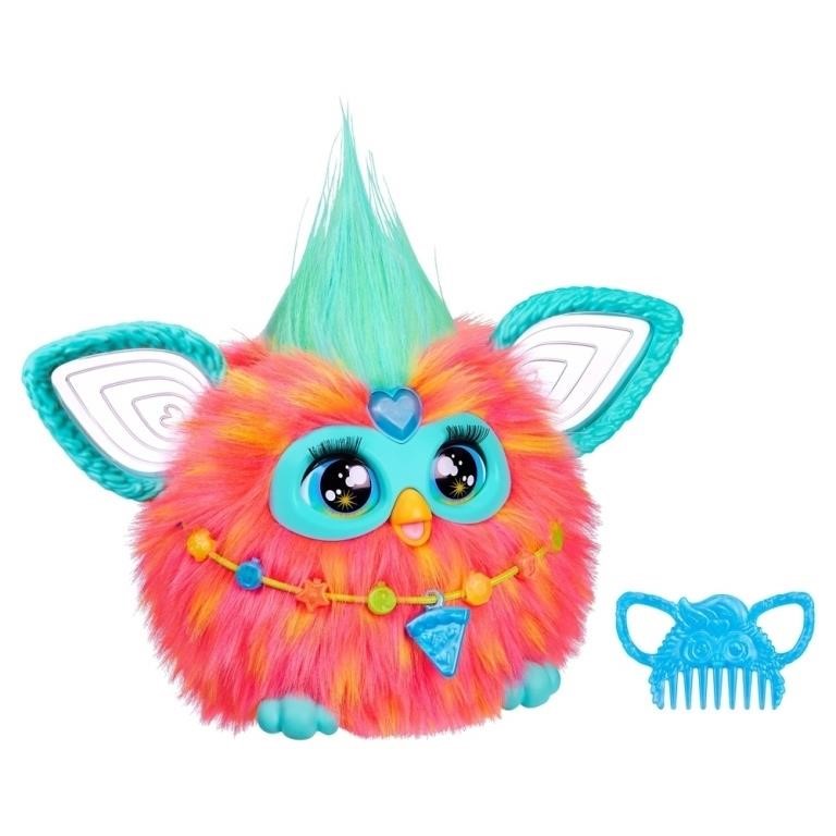 A3387  Furby Coral Interactive Plush Toy