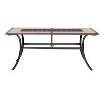STYLE SELECTIONS ELLIOT CREEK DINING TABLE $298