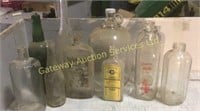 Vintage jugs and bottle