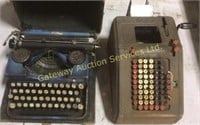Vintage Royal typewriter and Smith-Corona