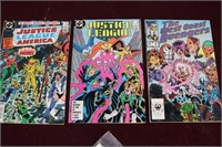 Justice League # 2 & Westcoast Avengers #2 & 3