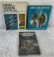 3 x Hardcover Arms & Amour Books