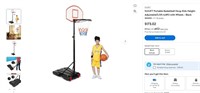 M6527  Kids Portable Basketball Hoop