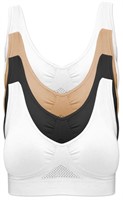 R595  Pretty Seamless Cooling Comfort Bra 4-Pack