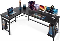 B2359  Coleshome 66 L-Shaped Gaming Desk