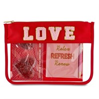 R6020  Way To Celebrate Love Pouch Set Red