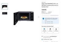E3754  Magic Chef Countertop Microwave 0.9 cu. ft.
